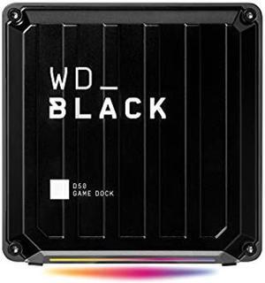 WD_BLACK 2TB D50 Game Dock NVMe SSD Solid State Drive, RGB with Thunderbolt 3 Connectivity, Up to 3,000 MB/s - WDBA3U0020BBK-NESN