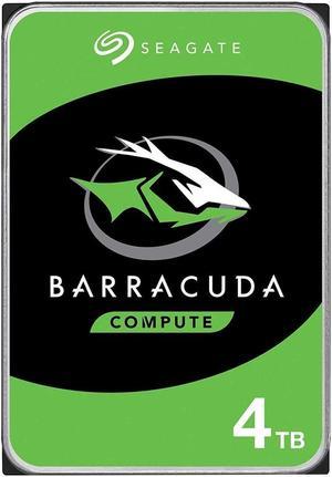 Seagate 4TB BarraCuda SATA 6Gbs 256MB Cache 35Inch Internal Hard Drive ST4000DM004 Single PackMechanical Hard Disk
