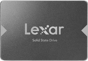 Lexar 512GB NS100 SSD 2.5" SATA III Internal Solid State Drive, Up to 550MB/s Read, Gray (LNS100-512RBNA)