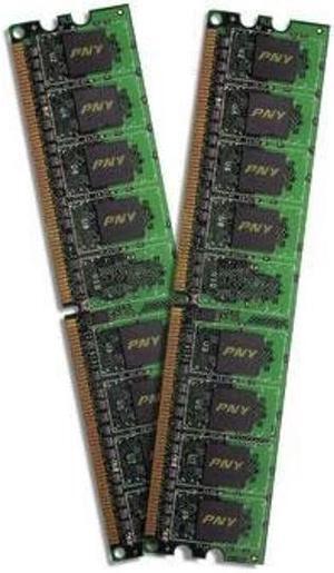 PNY 2GB KIT DDR2 PC5300 667MHZ - - MD2048KD2-667