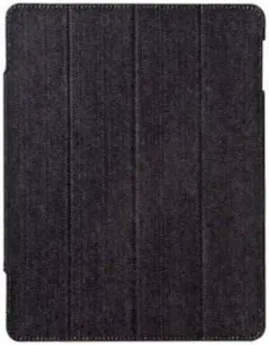UNIEA Kajipad Canvas Hard Flip Case for iPad 2 Dark Denim Blue Jidowake - Sleeve Mushroom Caj-ipad2-Jean