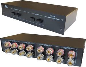TC-7220 2-Way Amplifier Speaker Selector Switch Switcher Comparator Crossover Router