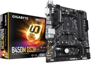 Gigabyte B450M DS3H WiFi (AM4//AMD/B450/mATX/SATA 6GB/s/USB 3.1/HDMI/Wifi/DDR4/Motherboard)