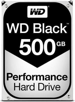 Western Digital 500GB WD Black Performance Internal Hard Drive HDD - 7200 RPM, SATA 6 Gb/s, 64 MB Cache, 3.5" - WD5003AZEX