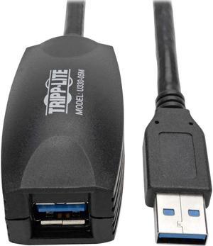 Tripp Lite USB-A 3.0 SuperSpeed Active Extension Cable Repeater Cable, Male-to-Female, 16.4 Feet / 5 Meters, 3-Year Warranty (U330-05M)