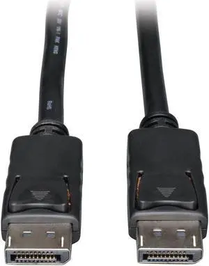 Tripp Lite DisplayPort Cable with Latches (M/M), DP to DP, 1080p, 100-ft. (P580-100)