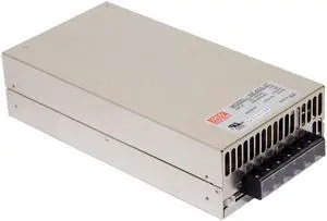 MEAN WELL SE-600-24 AC to DC Power Supply, Single Output, 24V, 25 Amp, 600W, 1.5" - 295902