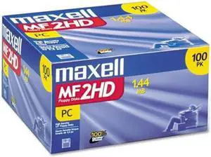 Maxell Consumer P-10-23262 Electronic Products 3.5"" 1.44 MB Floppy Disk (100 -Pack) Supply Store