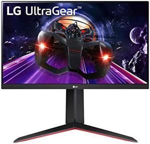 LG 24GN650-B Ultragear Gaming Monitor 24" FHD (1920 x 1080) IPS Display, 144Hz Refresh Rate, 1ms (GtG), AMD FreeSync Premium, Tilt/Height/Pivot Adjustable Stand - Black