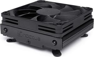 Noctua NH-L9i chromax.Black, Premium Low-Profile CPU Cooler for Intel LGA1200 & LGA115x + NA-FD1 Fan Duct Kit