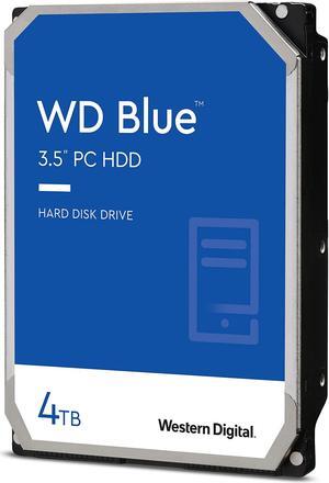 Western Digital 4TB WD Blue PC Internal Hard Drive HDD - 5400 RPM, SATA 6 Gb/s, 256 MB Cache, 3.5" - WD40EZAZ