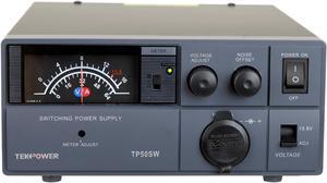 TekPower TP50SW 50 Amp 13.8V Analog DC Power Supply with Cigarette Plug