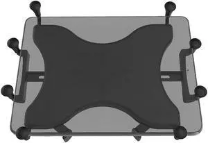 RAM Mounts X-Grip Holder for 12" Tablets RAM-HOL-UN11U Compatible with RAM B 1" and C 1.5" Size Round Ball Bases