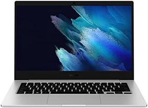 Samsung Galaxy Book Go Laptop PC Computer Qualcomm 7C Pro 4GB Memory 128GB eUFS Storage 18Hour Battery Compact Light Shockproof WFH Ready WiFi 5 Silver