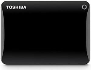 Toshiba Canvio Connect II 2TB Portable Hard Drive, Black(HDTC820XK3C1)
