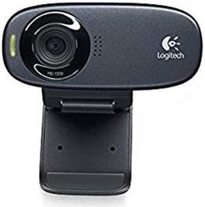 Logitech C310 5MP 1280 x 720 Webcam,Black(New)