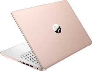 HP 2021 Stream 14" HD Thin and Light Laptop, Intel Celeron N4020 Processor, 4GB Memory, 64GB eMMC Storage, WiFi 5, Webcam, HDMI, 1 Year Office 365, Windows 10 S, Rose Gold, W/IFT 32GB Flash Drive