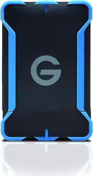 G-Technology 1TB G-DRIVE ev ATC Portable External Hard Drive with tethered USB 3.0 cable - All-Terrain Drive Solution - 0G03614-1