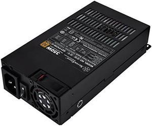 SilverStone Technology SST-FX350-G Flex ATX 1U 350 Watt 80 Plus Gold Power Supply with Fixed Cables