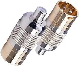 Cardas Audio CLEAR Male XLR to Female RCA Adapters (CGA MXLR-FRCA) - 2 Pieces (1 Pair)