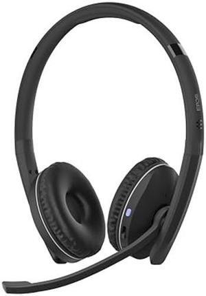 EPOS Adapt 261 - Dual Sided Headset, Wireless, Dual-Connectivity Bluetooth, USB-C Dongle Included, UC Optimized and Microsoft Teams Certified, Black