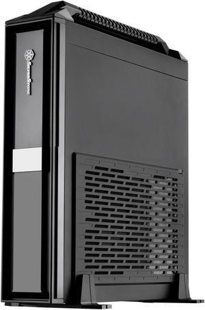 SilverStone Technology ML08B-H Mini-ITX Slim Small Form Factor Computer Case with Handle ML08B-H-x