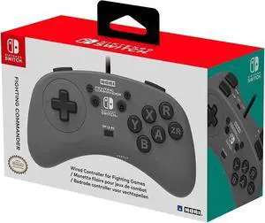 HORI Nintendo Switch Fighting Commander Officially Licensed By Nintendo - Nintendo Switch