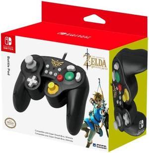 HORI Nintendo Switch Battle Pad (Zelda) GameCube Style Controller - Nintendo Switch