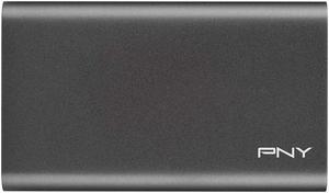 PNY Elite 480GB USB 3.1 Gen 1 Portable Solid State Drive (SSD) - (PSD1CS1050-480-FFS)