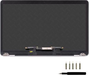 LCDOLED Compatible with MacBook Pro 13'' 2020 A2251 EMC 3348 MWP42 MWP52 MWP62LL/A MWP72LL/A MWP82LL/A MWP42LL/A 13.3 inches 2560x1600 Full LCD Screen Complete Top Assembly Replacement (Silver)