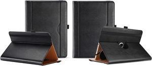 ProCase Universal Stand Folio Case for 9-10 inch Tablet Bundle with 9"-10.1" Inch Universal Tablet Protective Cover Case