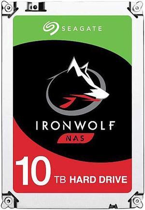 Seagate IronWolf 10Tb NAS Internal Hard Drive HDD - 3.5 Inch SATA 6GB/S 7200 RPM 256MB Cache for Raid Network Attached Storage (ST10000VN0004)