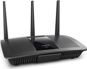 Linksys EA7300 Max-Stream: AC1750 Dual-Band Wi-Fi Router, Gigabit Ethernet Ports, 1,500 square-foot Range, 10 Devices, MU-MIMO (Black)