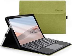 Omnpak Protective Case for Surface Go 4 2023/Go 3 2021/Go 2 2020/Go 2018 with Stylus Holder, Multiple Angle Slim Lightweight Cover, Compatible with Type Cover Keyboard(Keyboard Not Included)