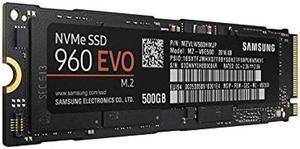 Samsung 960 EVO 500GB Solid State Drive (MZ-V6E500BW) m.2 NVMe,Hybrid Drive