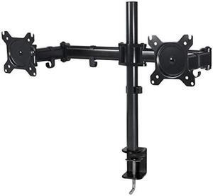 ARCTIC Z2 Basic - Desk Mount Dual Monitor Arm for up to 32"/25" Ultrawide, up to 15 kg (33 lbs), 360deg Rotation, Easy Monitor Adjustment, Monitor Stand - Black