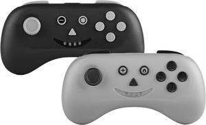 Snakebyte Nsw Multi: Playcon - 2 PC Set (Black and Grey) Wireless Bluetooth Controller Gamepad Joypad Joy-Con Multiplayer Compatible with Nintendo Switch and Nintendo Switch Lite - Nintendo Switch