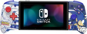 HORI Split Pad Pro (Sonic) Ergonomic Controller for Handheld Mode - Officially Licensed By Nintendo & Sega - Nintendo Switch;