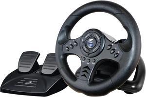Superdrive SV450 racing steering wheel with Pedals and Shifters Xbox Serie X / S, Switch, PS4, Xbox One, PS3, PC (programmable for all games)