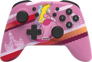 HORI Wireless HORIPAD (Peach) Pro Controller for Nintendo Switch - Officially Licensed By Nintendo