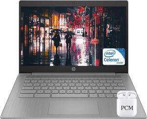HP Newest Chromebook Laptop Computer, 14" HD Display Light PC, Intel Celeron N4120 Quad-Core, 4GB DDR4 RAM, 64GB eMMC, USB-C, Wi-Fi 5, Bluetooth, Webcam, Long Battery Life, Chrome OS, Gray, PCM HP Newest Chromebook Laptop Computer, 14" HD Display Light PC, Intel Celeron N4120 Quad-Core, 4GB DDR4 RAM, 64GB eMMC, USB-C, Wi-Fi 5, Bluetooth, Webcam, Long Battery Life, Chrome OS, Gray, PCM