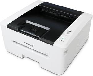 Visioneer Rabbit P35dn Laser Printer, Monochrome USB Office Printer for PC, 35 PPM, 250 Page Paper Capacity, Mobile Printing, White