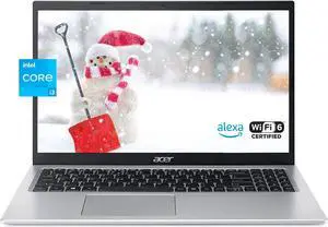 acer Aspire 5 Slim Business Laptop, 15.6 inch FHD IPS Display, 11th Gen Intel Core i3-1115G4 Processor, 36GB RAM, 1TB SSD, WiFi 6, HDMI,  Alexa, Windows 11, Silver