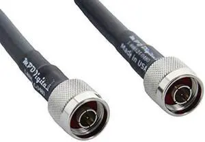 MPD Digital I LMR400 Times Microwave Coaxial Cable I N Male to N Male Connectors I Low Loss RF Coax I Jumper, CB, Ham Radio, Transmitters, Antenna I 100 FT