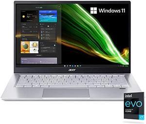 acer Swift 3 Intel Evo Thin & Light Laptop 14.0" Full HD IPS Intel Core i7-1165G7 Intel Iris Xe Graphics 16GB LPDDR4X 512GB NVMe SSD WiFi 6 Back-lit KB Windows 11 Home SF314-511-753K