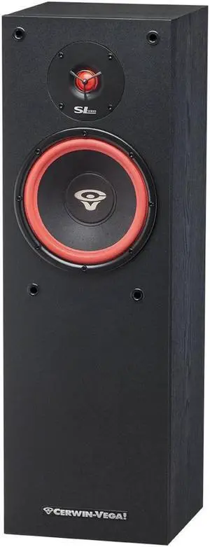 Cerwin-Vega SL-8 SL Series 8" 150 Watts 2-Way Floor Speaker Black