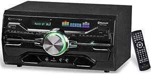Technical Pro 4000 Watts Professional Bluetooth Home Audio Receiver w/Built-in DVD Player, Dual 1/4'' Mic and USB SD Inputs, Volume and Echo Controls, Remote Included, for Karaoke, Parties and More
