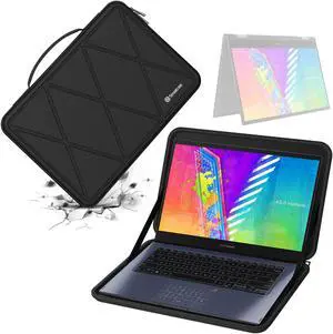 Smatree Hard EVA Protective Sleeve Case Compatible for 14 inch ASUS Vivobook Go 14 Flip (J1400), for ASUS Vivobook 14 Notebook Bag (X8246)