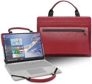Protective Case + Portable Bag for 16 Inch Lenovo ThinkPad T16/ThinkPad P16s/MSI Creator Z16 Z16p/CreatorPro Z16P & 15.6 Inch Acer Aspire 5 A515-45 A515-46/ThinkPad X1 Extreme Gen 5/CreatorPro M15,Red