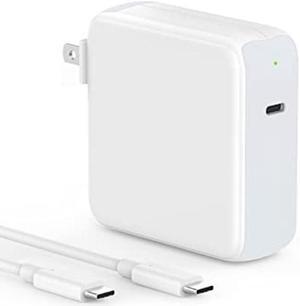 Charger for MacBook Pro 10FT, 96W USB C Charger Power Adapter for MacBook Pro 16, 15, 14, 13 inch 2023, 2022 2021, 2020, 2019, M1 M2 MacBook Air, LED, 5A USB-C Cable Charging as Fast as MagSafe 3